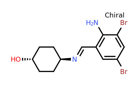 CAS 50910-53-7 | trans-4-((2-Amino-3,5-dibromobenzylidene)amino)cyclohexanol