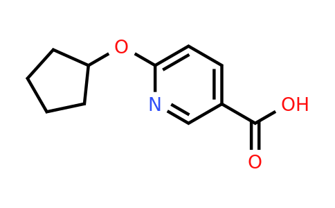 CAS 509101-14-8 | 6-(cyclopentyloxy)pyridine-3-carboxylic acid