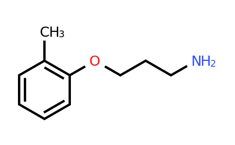 CAS 50911-61-0 | 3-(o-tolyloxy)propan-1-amine