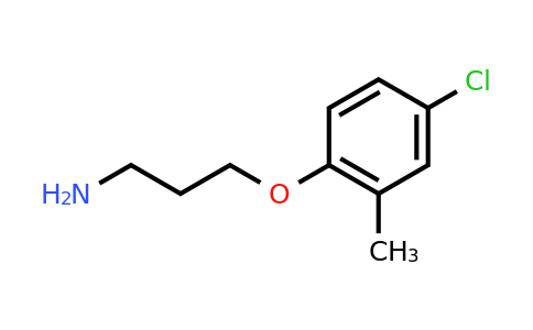 CAS 50911-66-5 | 1-(3-Aminopropoxy)-4-chloro-2-methylbenzene