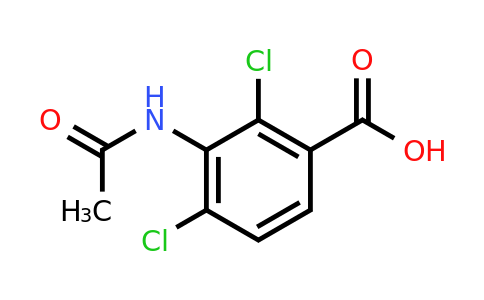3-Acetamido-2,4-dichlorobenzoic acid