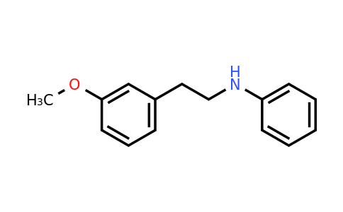 CAS 51009-27-9 | N-(3-Methoxyphenethyl)aniline