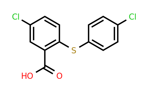 CAS 5101-53-1 | 5-chloro-2-[(4-chlorophenyl)sulfanyl]benzoic acid