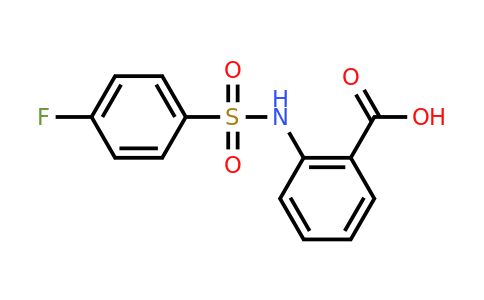 CAS 51012-30-7 | 2-(4-Fluorophenylsulfonamido)benzoic acid