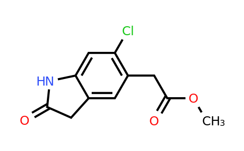 CAS 510703-84-1 | methyl 2-(6-chloro-2-oxo-2,3-dihydro-1H-indol-5-yl)acetate