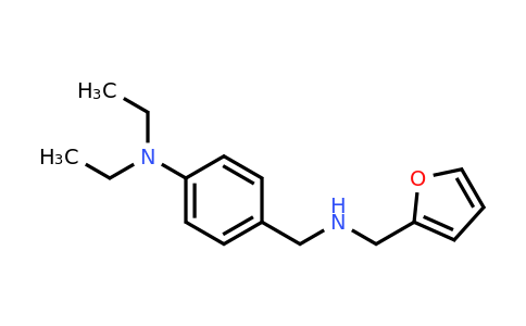 CAS 510723-68-9 | N,N-Diethyl-4-(((furan-2-ylmethyl)amino)methyl)aniline