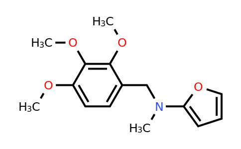 CAS 510723-72-5 | N-Methyl-N-(2,3,4-trimethoxybenzyl)furan-2-amine