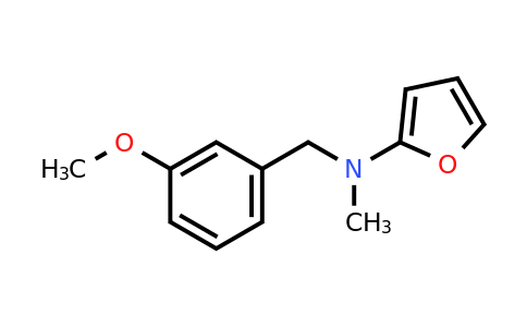 CAS 510723-73-6 | N-(3-Methoxybenzyl)-N-methylfuran-2-amine