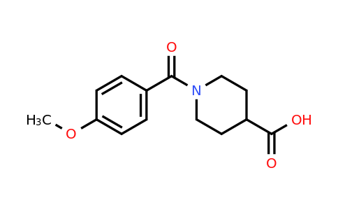 CAS 510739-83-0 | 1-(4-Methoxybenzoyl)-4-piperidinecarboxylic acid