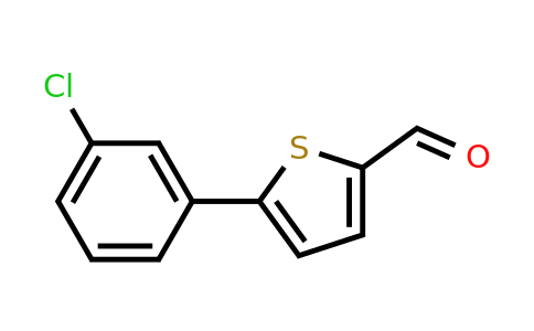 CAS 51081-72-2 | 5-(3-Chlorophenyl)thiophene-2-carbaldehyde