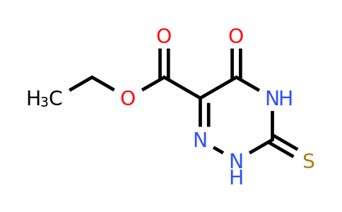 CAS 51101-09-8 | Ethyl 5-oxo-3-thioxo-2,3,4,5-tetrahydro-1,2,4-triazine-6-carboxylate