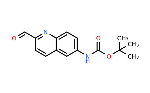 CAS 511234-73-4 | tert-Butyl (2-formylquinolin-6-yl)carbamate