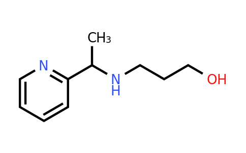 CAS 511237-61-9 | 3-((1-(Pyridin-2-yl)ethyl)amino)propan-1-ol
