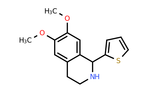 CAS 511239-03-5 | 6,7-dimethoxy-1-(thiophen-2-yl)-1,2,3,4-tetrahydroisoquinoline