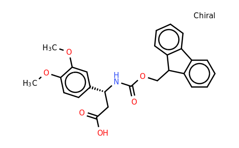 CAS 511272-40-5 | Fmoc-(R)-3-amino-3-(3,4-dimethoxy-phenyl)-propionic acid