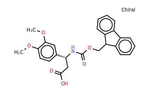CAS 511272-40-5 | Fmoc-(R)-3-amino-3-(3,4-dimethoxy-phenyl)-propionic ...