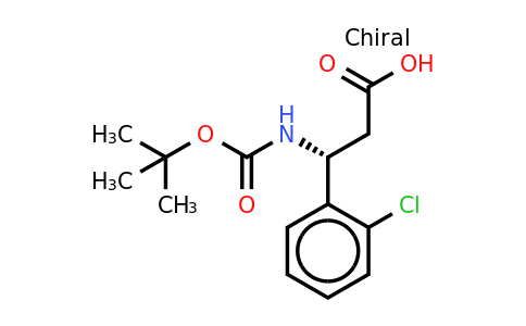 CAS 511272-52-9 | Boc-(R)-3-amino-3-(2-chloro-phenyl)-propionic acid