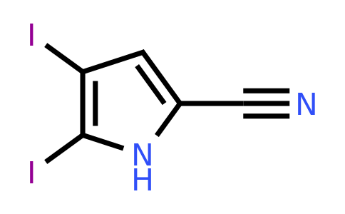 CAS 51148-01-7 | 4,5-Diiodo-1H-pyrrole-2-carbonitrile