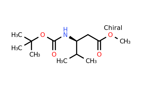 CAS 511550-54-2 | (S)-Methyl 3-(tert-butoxycarbonylamino)-4-methylpentanoate