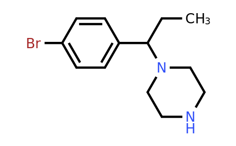 CAS 512164-50-0 | 1-[1-(4-Bromophenyl)propyl]piperazine