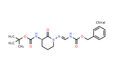 CAS 51219-20-6 | tert-butyl N-[(3S)-1-(benzyloxycarbonylaminomethyleneamino)-2-oxo-3-piperidyl]carbamate