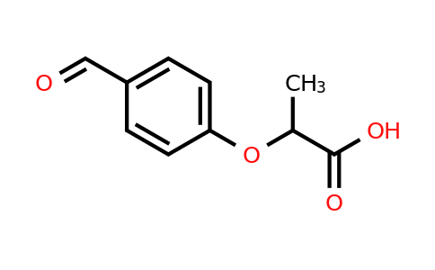 CAS 51264-78-9 | 2-(4-formylphenoxy)propanoic acid
