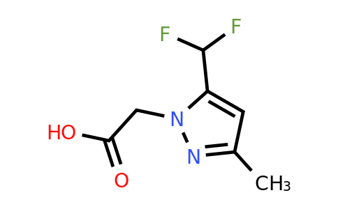 CAS 512809-86-8 | [5-(Difluoromethyl)-3-methyl-1H-pyrazol-1-yl]-acetic acid