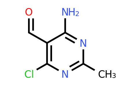 CAS 51290-87-0 | 4-amino-6-chloro-2-methyl-pyrimidine-5-carbaldehyde