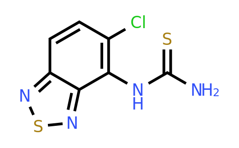CAS 51323-05-8 | (5-chloro-2,1,3-benzothiadiazol-4-yl)thiourea