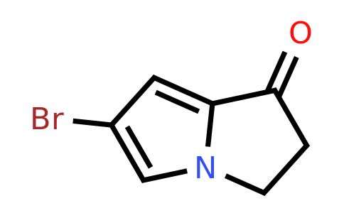 CAS 51333-68-7 | 6-bromo-2,3-dihydropyrrolizin-1-one