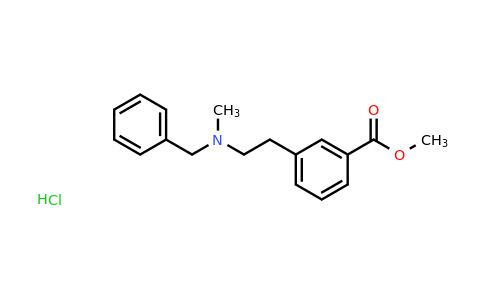 CAS 51352-87-5 | Methyl 3-(2-(benzyl(methyl)amino)ethyl)benzoate hydrochloride