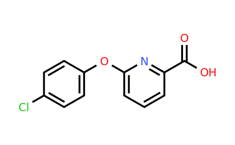CAS 51362-41-5 | 6-(4-chlorophenoxy)pyridine-2-carboxylic acid