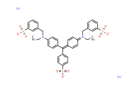 CAS 5141-20-8 | Sodium 3-((-ethyl(-4-((4-(ethyl(3-sulfonatobenzyl)amino)phenyl)(4-sulfonatophenyl)methylene)cyclohexa-2,5-dien-1-ylidene)ammonio)methyl)benzenesulfonate