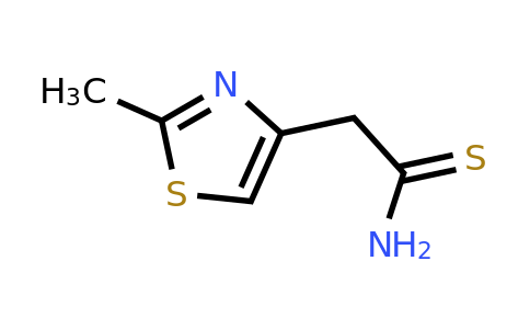 CAS 51451-57-1 | 2-(2-Methyl-1,3-thiazol-4-yl)ethanethioamide