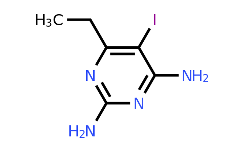 CAS 514854-13-8 | 6-Ethyl-5-iodopyrimidine-2,4-diamine