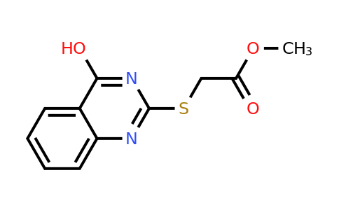 CAS 51487-23-1 | methyl 2-[(4-hydroxyquinazolin-2-yl)sulfanyl]acetate