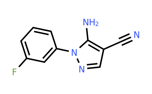 CAS 51516-71-3 | 5-Amino-1-(3-fluorophenyl)-1H-pyrazole-4-carbonitrile