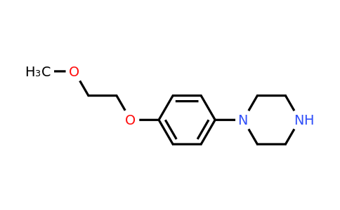 CAS 515160-72-2 | 1-[4-(2-Methoxy-ethoxy)-phenyl]-piperazine