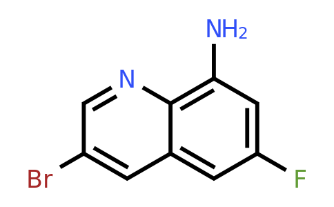 CAS 515170-53-3 | 3-Bromo-6-fluoroquinolin-8-amine