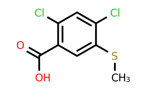 CAS 51521-99-4 | 2,4-dichloro-5-(methylsulfanyl)benzoic acid