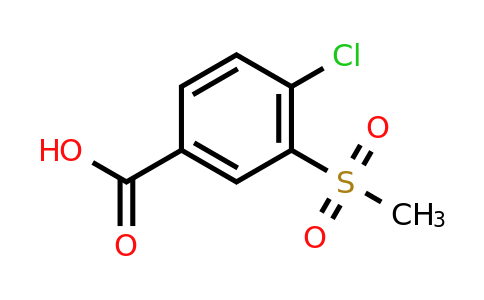 CAS 51522-07-7 | 4-chloro-3-methanesulfonylbenzoic acid