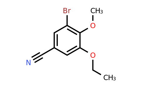 CAS 515831-52-4 | 3-Bromo-5-ethoxy-4-methoxybenzonitrile