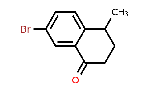 CAS 51644-34-9 | 7-bromo-4-methyl-1,2,3,4-tetrahydronaphthalen-1-one