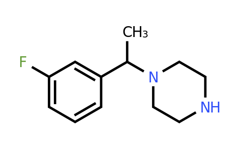 CAS 516447-14-6 | 1-[1-(3-fluorophenyl)ethyl]piperazine