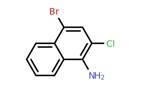 CAS 51670-71-4 | 4-Bromo-2-chloronaphthalen-1-amine