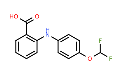 CAS 51679-46-0 | 2-((4-(Difluoromethoxy)phenyl)amino)benzoic acid