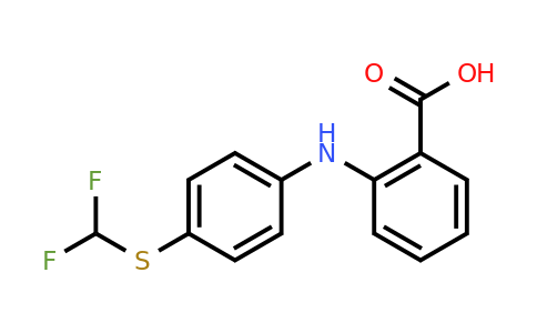 CAS 51679-50-6 | 2-({4-[(difluoromethyl)sulfanyl]phenyl}amino)benzoic acid