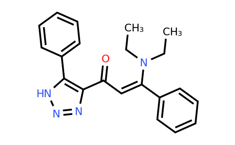 CAS 51720-08-2 | 2-Propen-1-one, 3-(diethylamino)-3-phenyl-1-(5-phenyl-1,2,3-triazol-4-YL)-