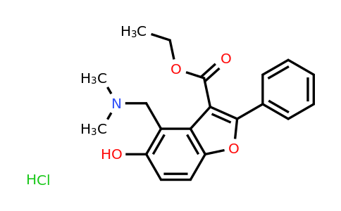 CAS 51771-50-7 | ethyl 4-[(dimethylamino)methyl]-5-hydroxy-2-phenyl-1-benzofuran-3-carboxylate hydrochloride