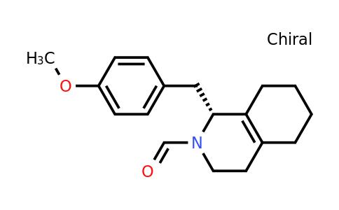 CAS 51773-23-0 | (R)-1-(4-Methoxy-benzyl)-3,4,5,6,7,8-hexahydro-1H-isoquinoline-2-carbaldehyde